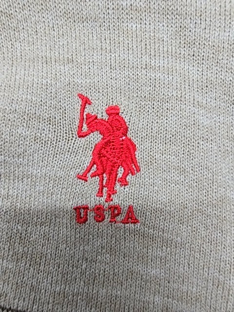 U.S. Polo Assn. Men Brown Polo Shirt size L product image 6