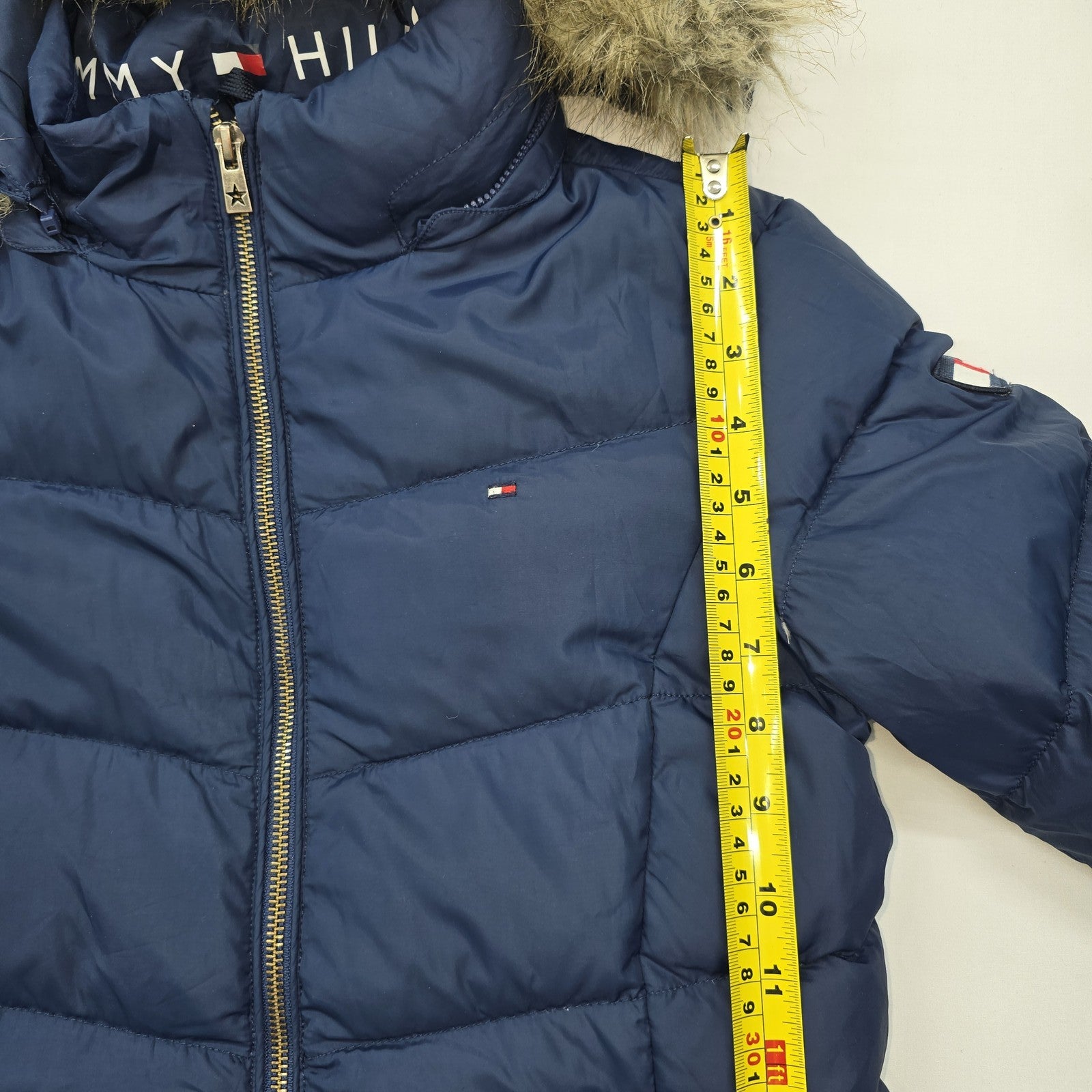 Tommy Hilfiger Boys Navy Jacket size 152 product image 6