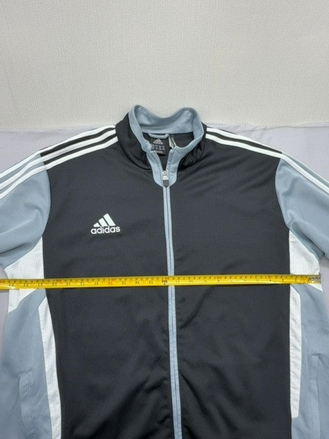 Adidas Men's Black Grey Climacool Track Jacket Size L