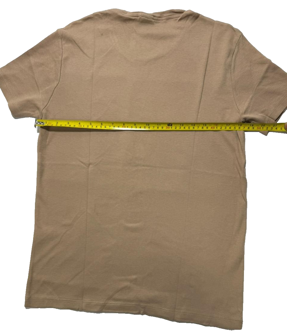 Ralph Lauren Men's Beige Crewneck Tee Size Large