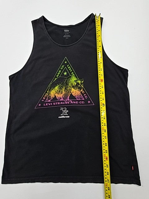 Levi's Men Black Tank Top size M product image 6