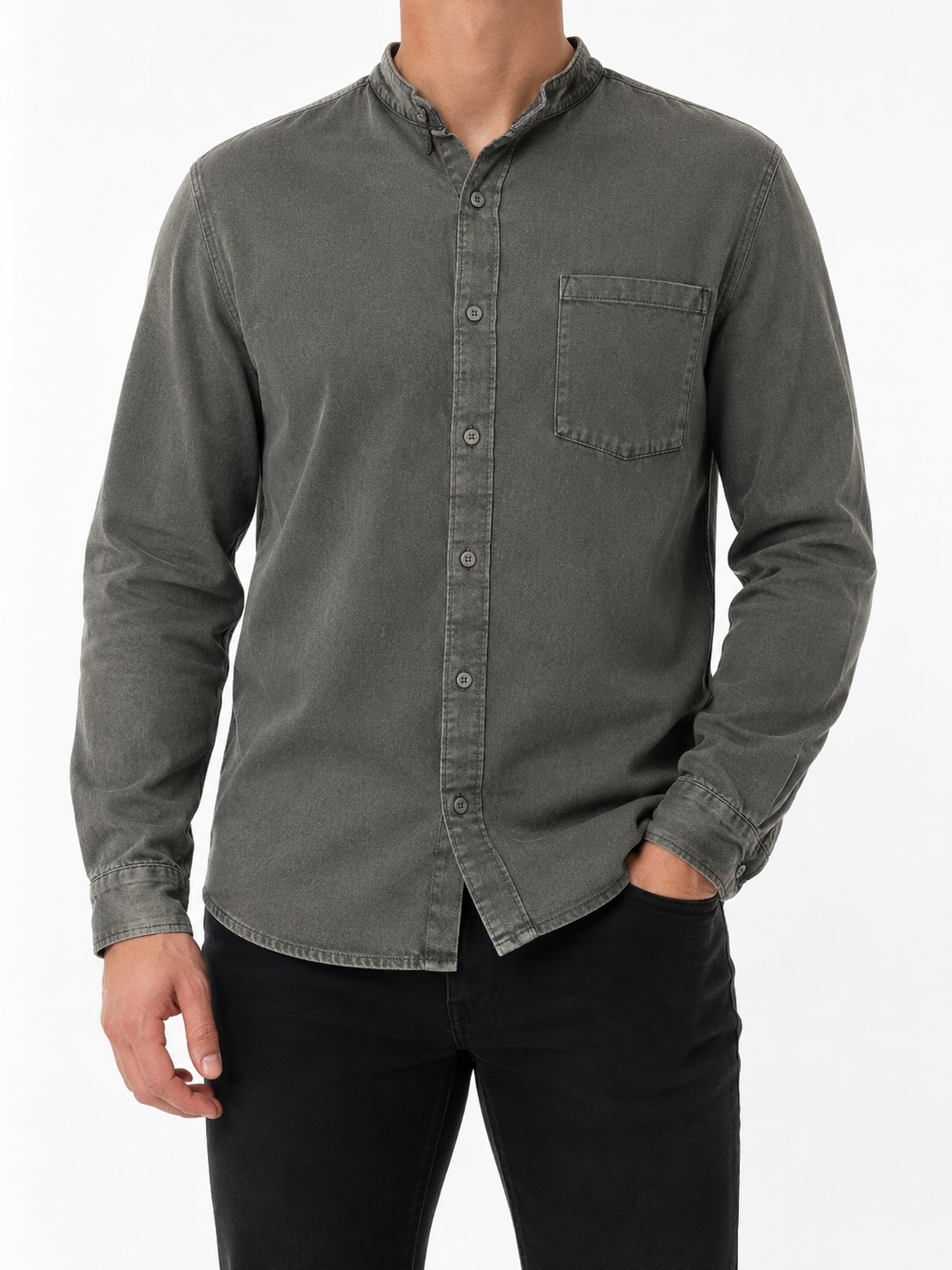 COS Boys Gray Shirt size 3-4Y product image 1