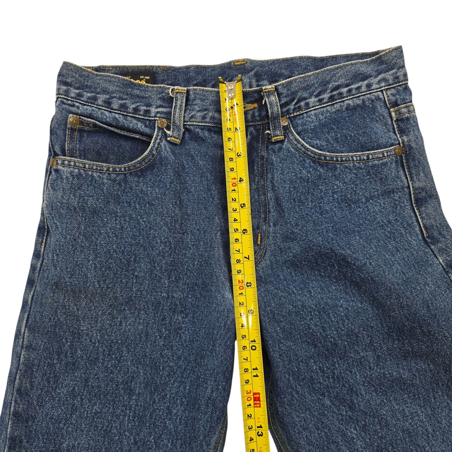 Lee Men Blue Straight Jeans 31 Inseam Medium Wash Size 230-2004.3 New