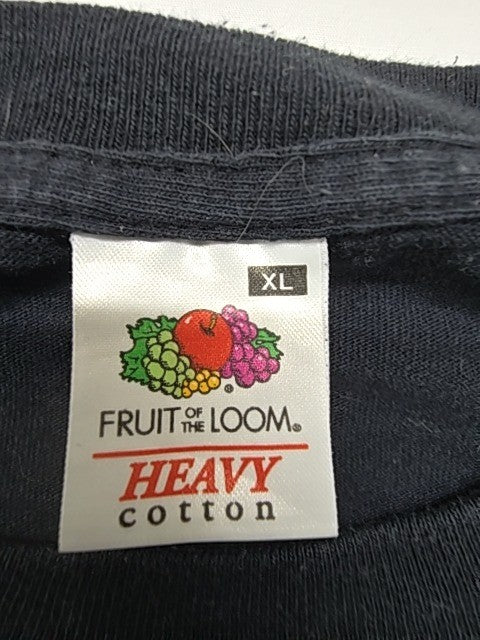 Fruit of the Loom Men Black T-Shirt size XL product image 4