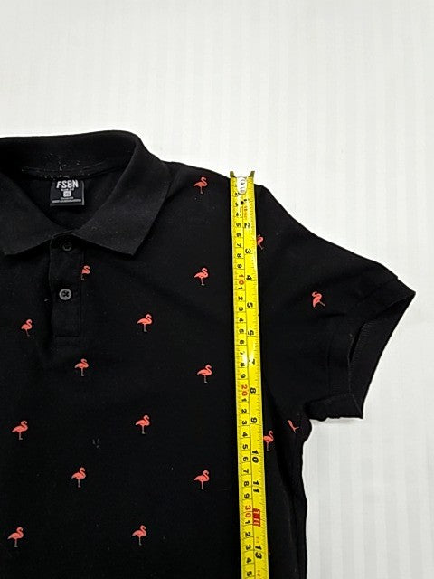 FSBN Women Black Polo Shirt size XS product image 6
