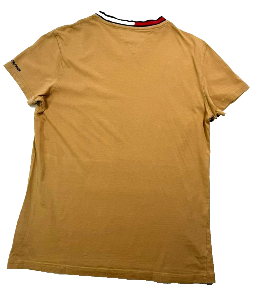 Tommy Hilfiger Regular Fit T-Shirt In Brown - Size M