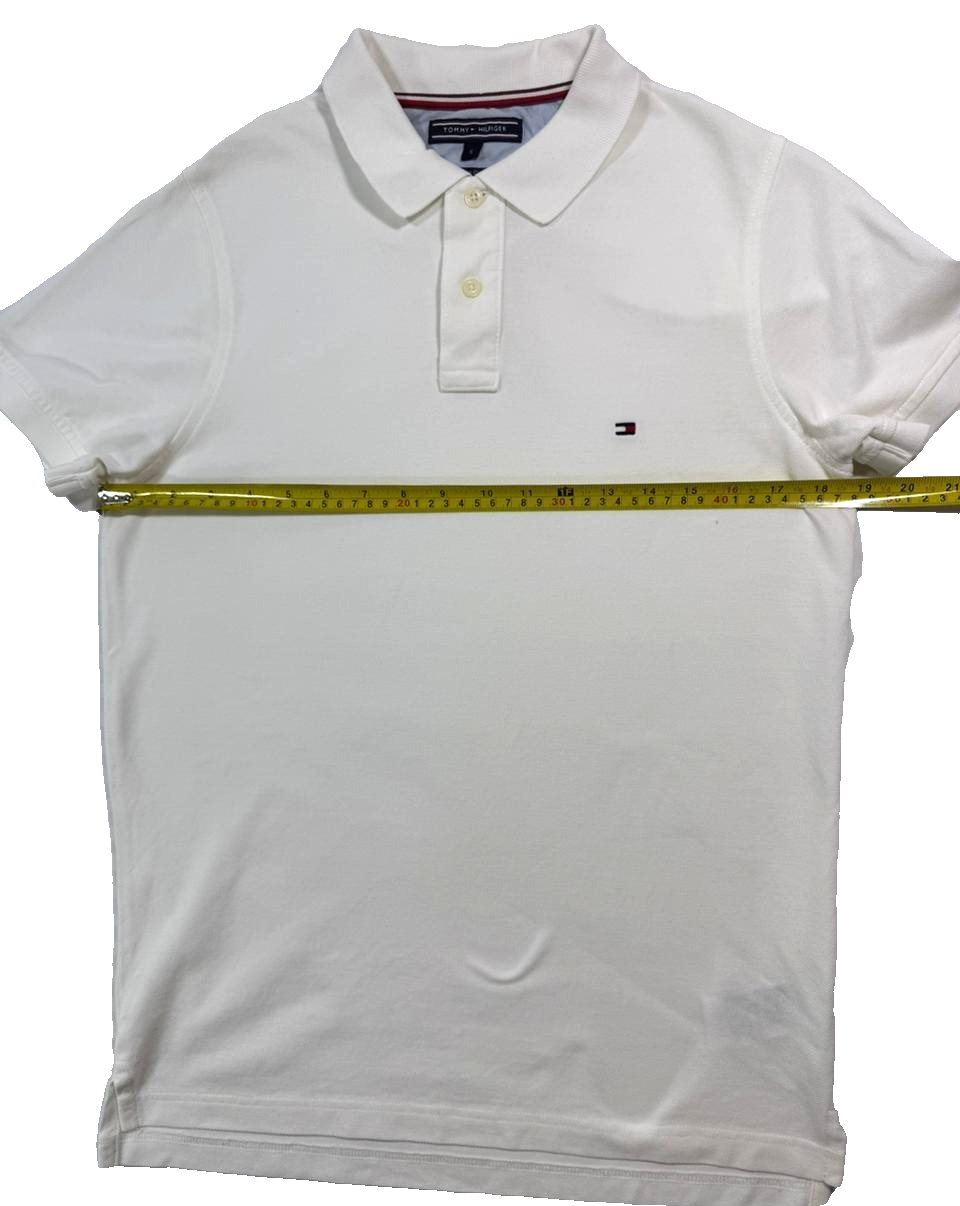 Tommy Hilfiger Men's Regular Fit Cotton Pique Polo Shirt - S