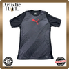 Puma Men's Gray T-Shirt – Size S, Short Sleeve, Crew Neck