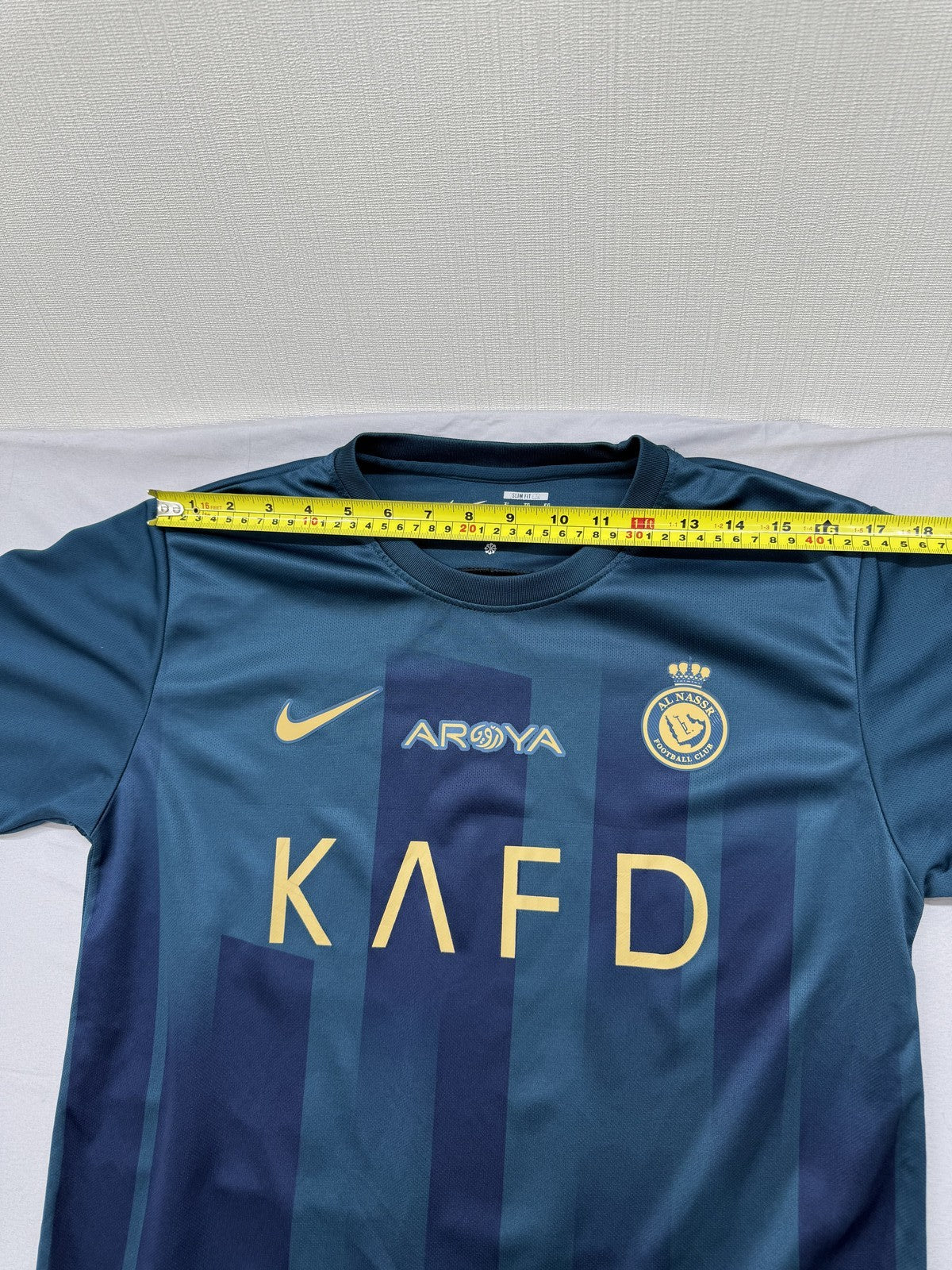 Nike Al Rayyan SC Teal Blue Dri-FIT Slim Fit XL Jersey