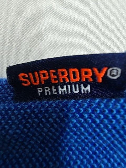 Superdry Men Blue Polo Shirt size M product image 7