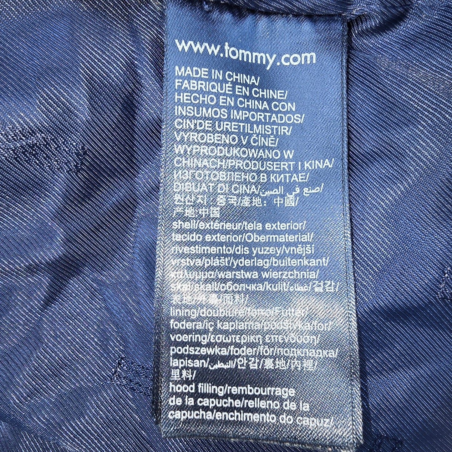 Tommy Hilfiger Boys Navy Jacket size 152 product image 4
