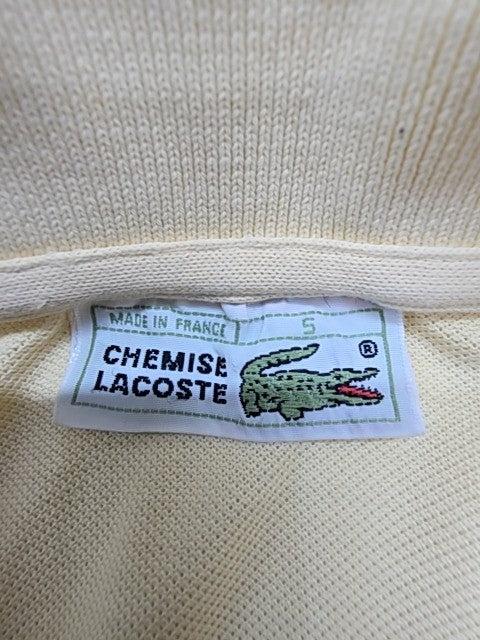 Lacoste Men Yellow Polo Shirt size 5 product image 6