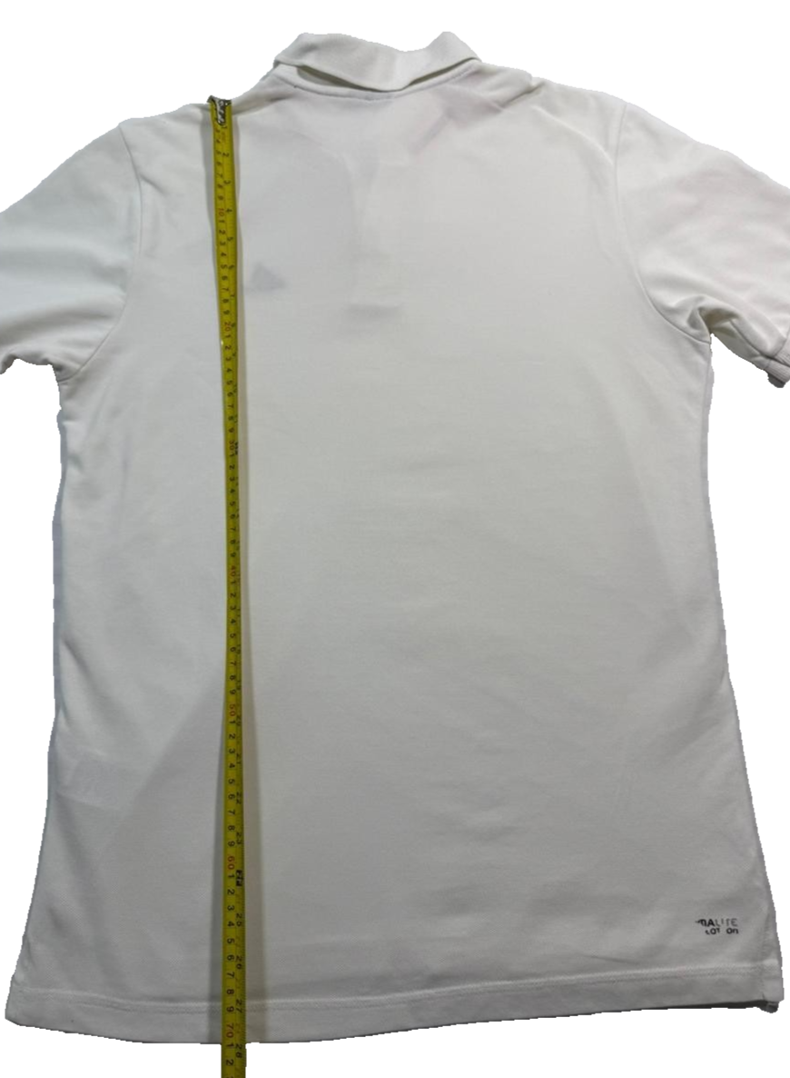 Adidas Men's White Performance Essentials Polo Shirt Size M