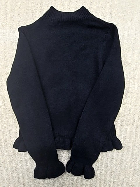 Bcbg Women's Black Sweater – Size L, Long Sleeve