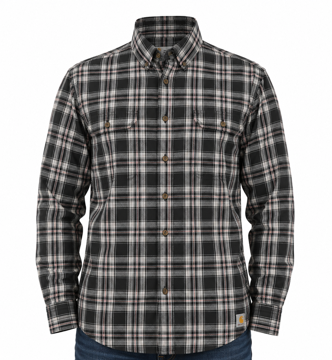 Carhartt Men Black Shirt size 2XL product image 2