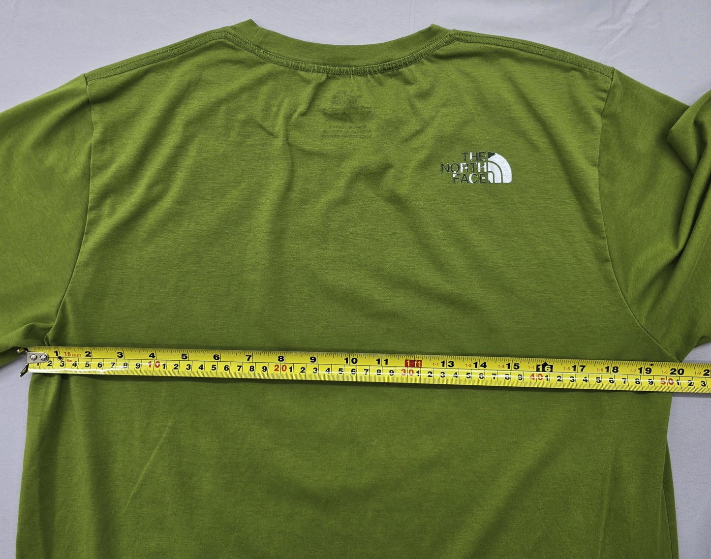 The North Face Men's Green Crewneck Short Sleeve T-Shirt XL Cotton