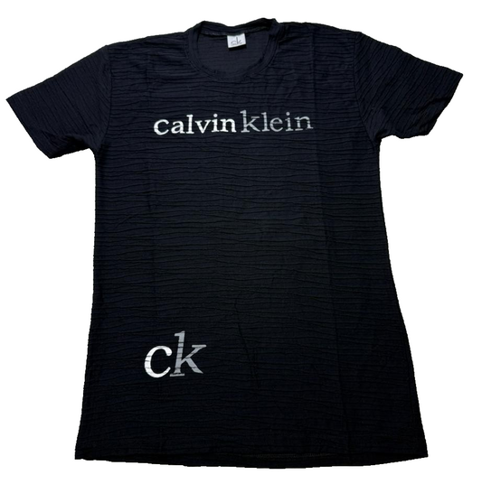 Calvin Klein Men's Black T-Shirt – Size S – Ref DCA08