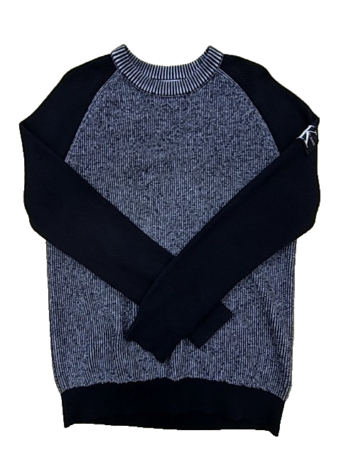 Calvin Klein Men's Black Sweater – Size XL, Wool