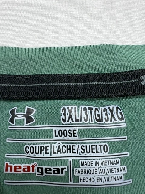 Under Armour Men Green T-Shirt size 3XL product image 4