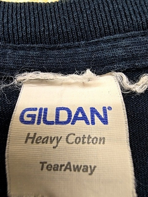 Gildan Men's Rock Black L Short Sleeve Heavy Cotton Tee