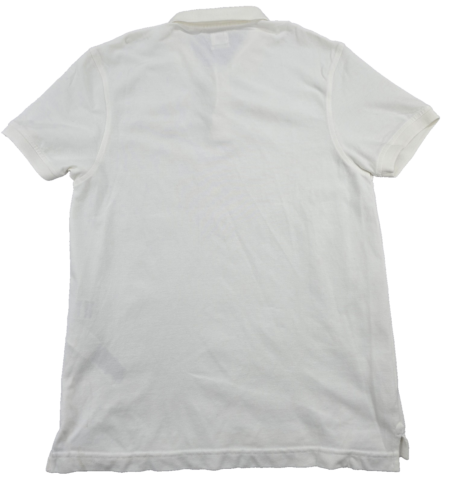 Levi's Men's White Cotton Polo Shirt M Relaxed Fit Short Sleeve