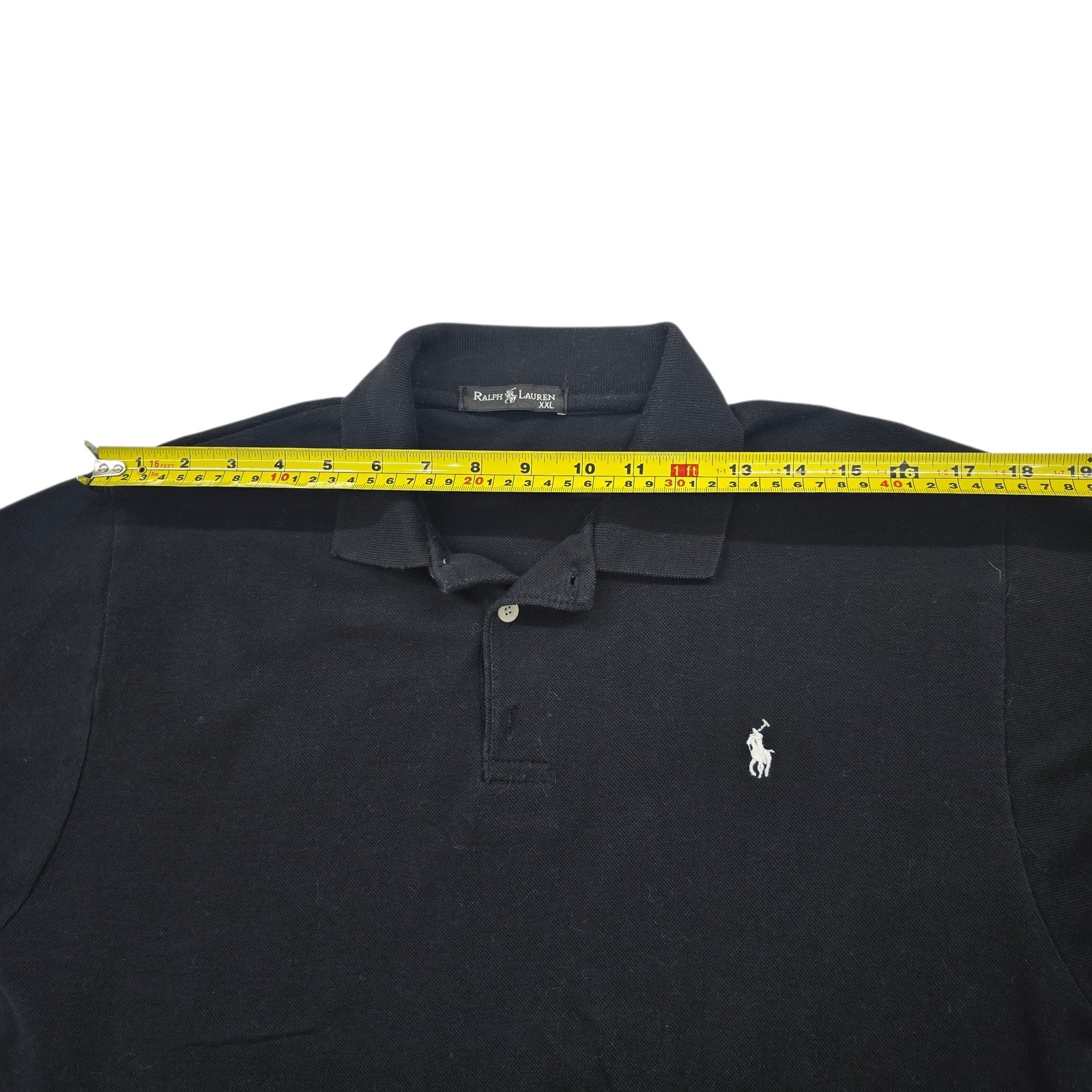 Polo Ralph Lauren Men Black Polo Shirt size XXL product image 4