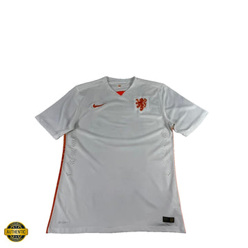 Nike Netherlands National Team Jersey White Orange Lion Dri-FIT Football Shirt
