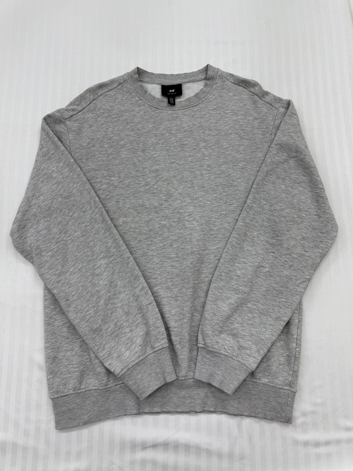 H&M Men Gray Sweatshirt size XS product image 1