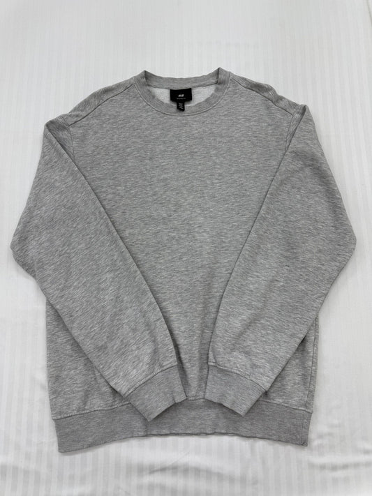 H&M Men Gray Sweatshirt size XS product image 1