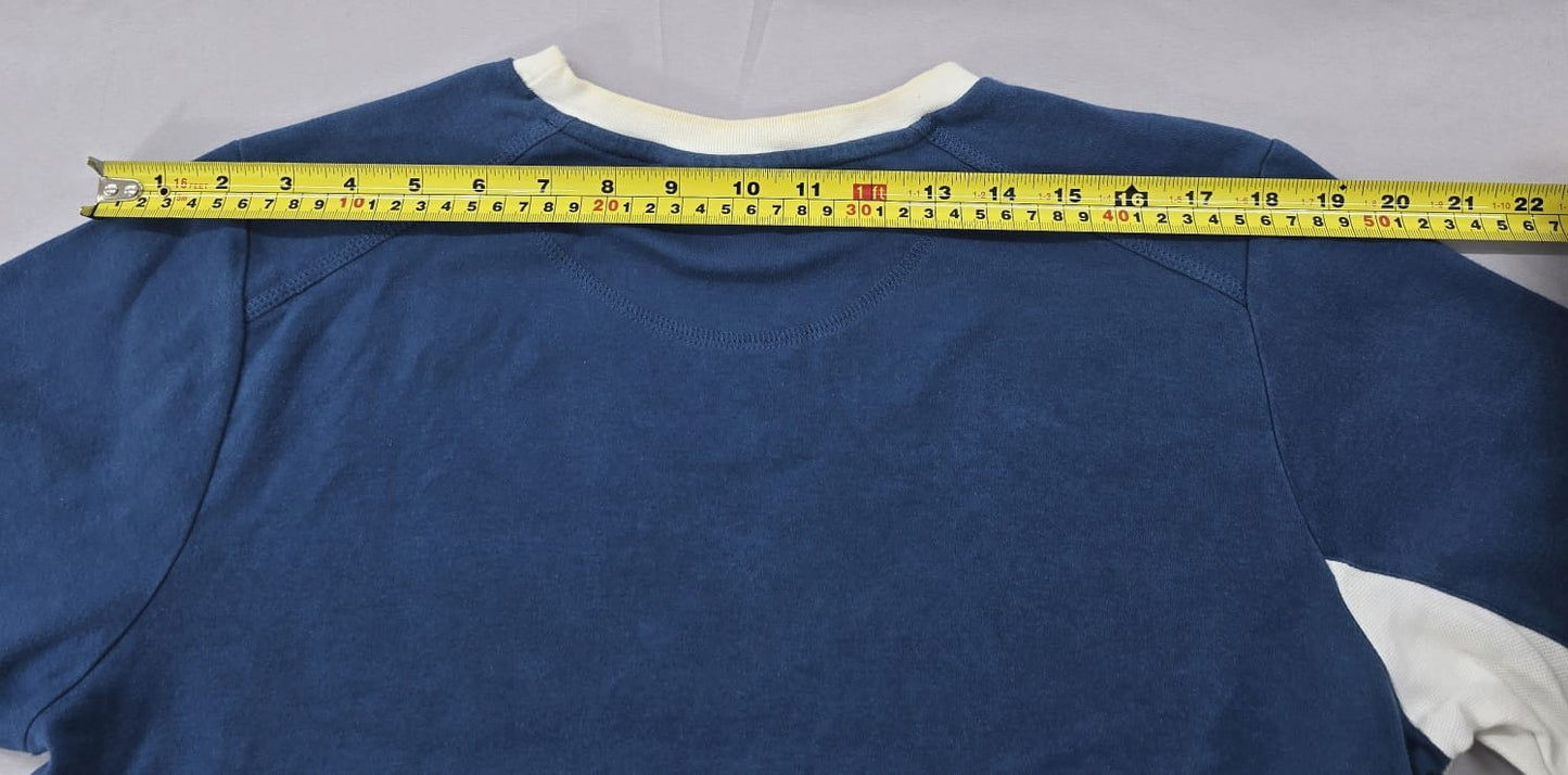 Puma Men's Navy Blue Crew Neck T-Shirt Short Sleeve Size M