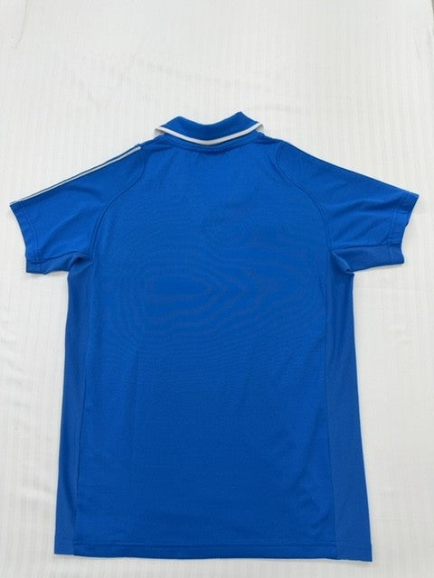 Champion Men's Royal Blue Polo Shirt Size S Vintage
