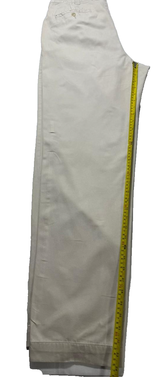 Polo Ralph Lauren Men's Beige Chino Trousers Classic Fit Size 36