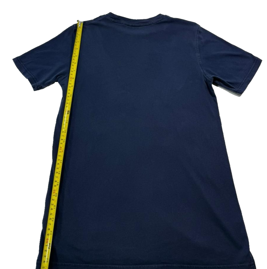 Adidas Originals Navy Blue Trefoil Logo T-Shirt Unisex Size XS