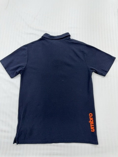 Umbro Men's Multicolor Polo Shirt – Size S, Striped, Cotton