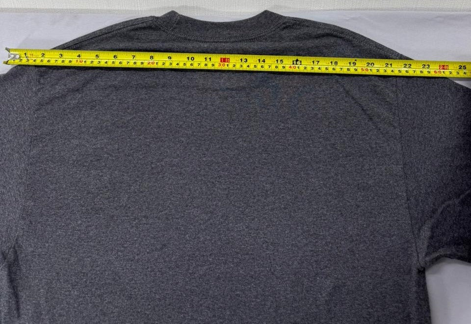 Nike Men's Grey Loose Fit Athletic T-Shirt Size L