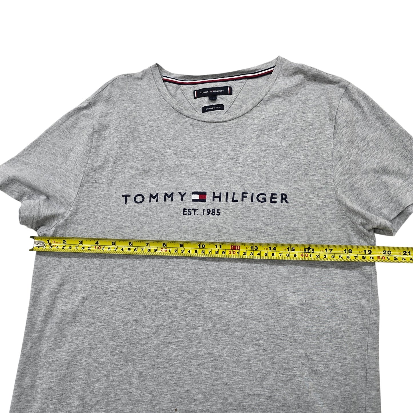 Tommy Hilfiger Men Gray T-Shirt size M product image 7