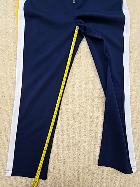 Juicy Couture Navy Side Stripe Pants Sz 6 Zipper Regular Unisex