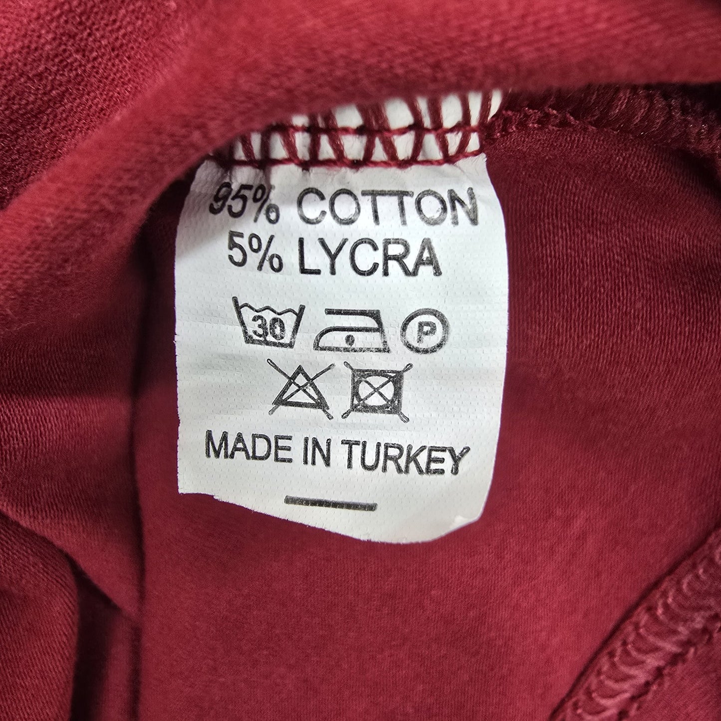 The North Face Men’s S Burgundy Logo Graphic Cotton T-Shirt