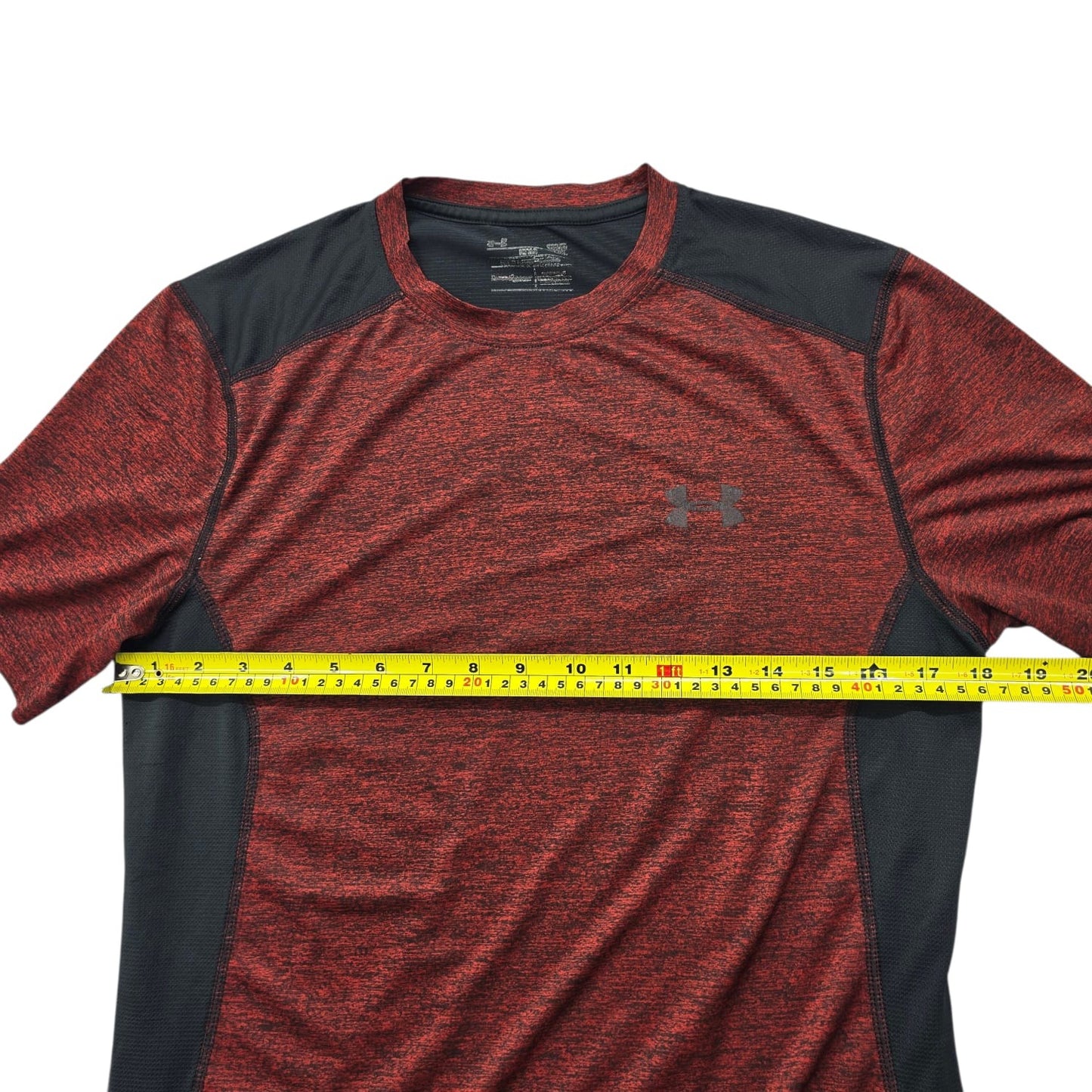 Under Armour Men's Red Black HeatGear Compression T-Shirt M