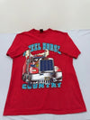 Sun Men's Red T-Shirt – Size L, Motorcycle Large motorcycle large, Graphic
