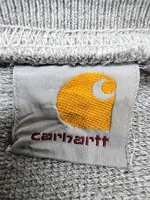 Carhartt Women's Gray Fleece Pullover Sweatshirt Crewneck Long Sleeve
