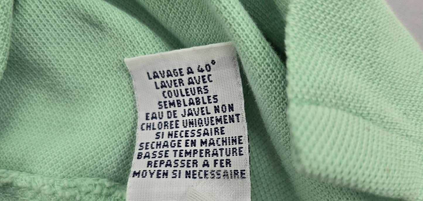 Polo Ralph Lauren Men's College Green Polo Shirt Size S Custom Slim Fit