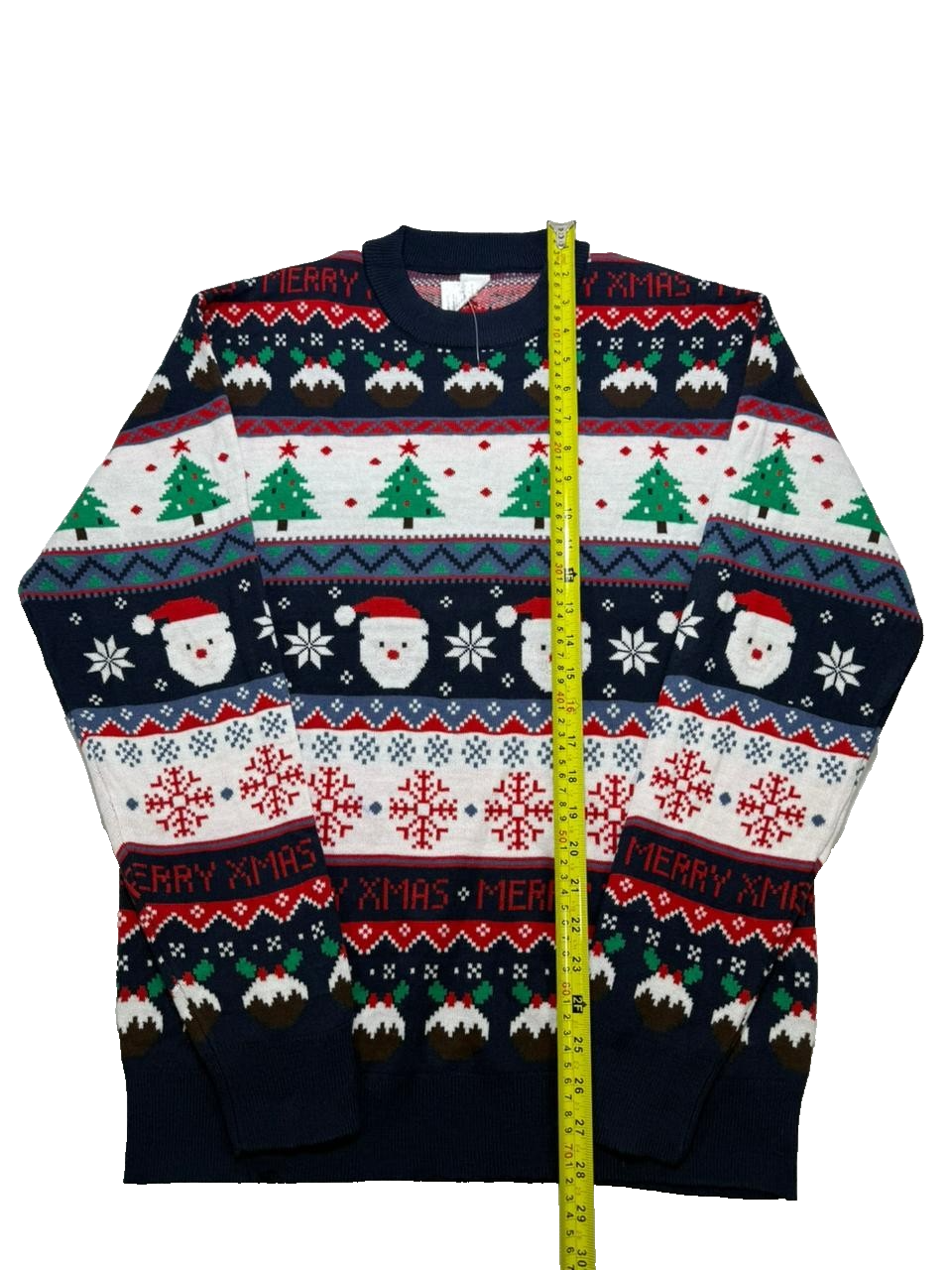 Anko Cold Sweatshirt Merry Xmas Christmas Print Pullover Long Sleeve Size S