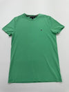 Tommy Hilfiger Men's Green T-Shirt – Size M, Slim Fit, Cotton