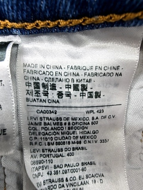 Levi's Men's Blue 501 Jeans Size L
