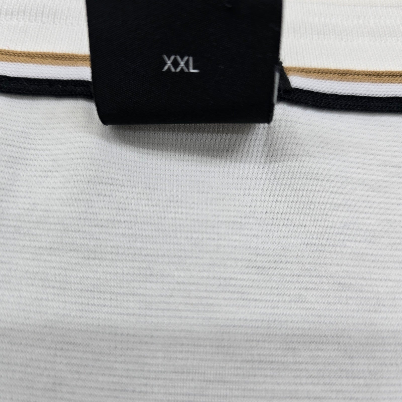 Hugo Boss Men White T-Shirt size XXL product image 4