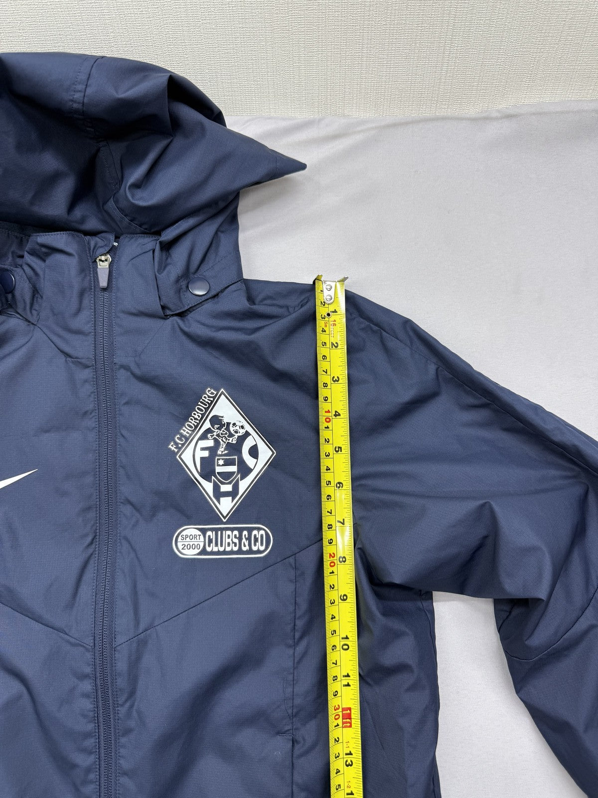 Nike Shield Navy L Zipper Hoodie Unisex Adult