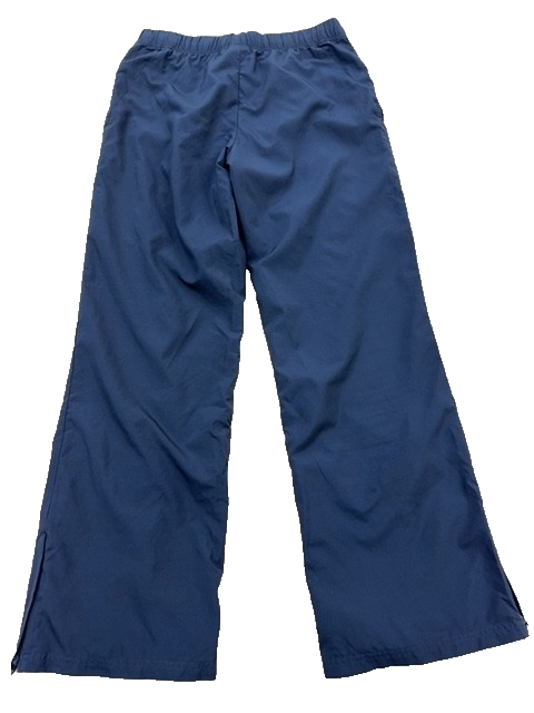 Adidas Navy Track Pants L 100% Polyester Unisex