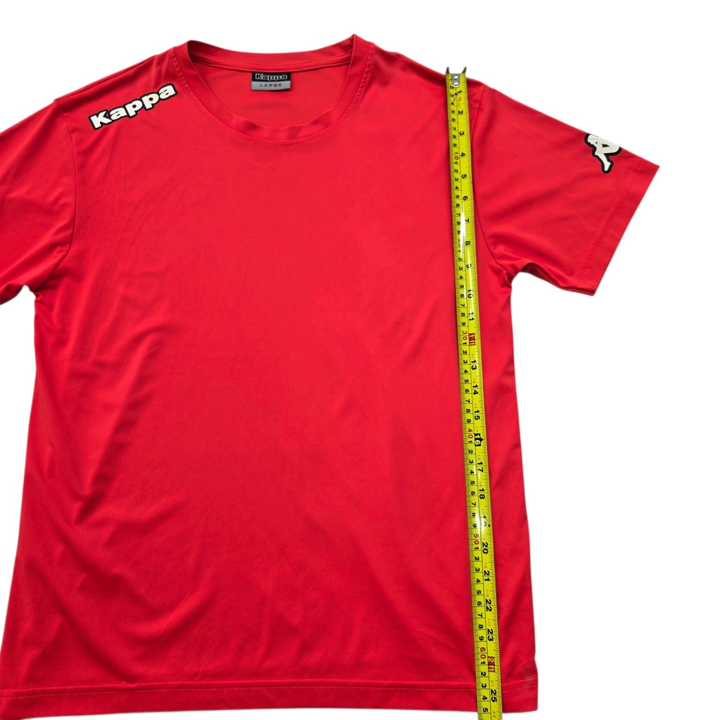 Kappa Men's Red Omini Logo T-Shirt Large Kappa4Football