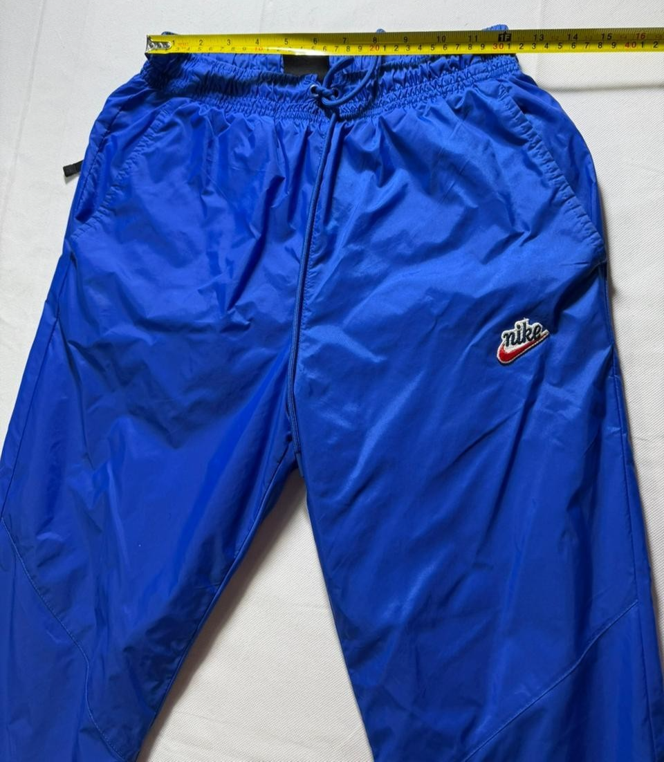 New Medium Nike Sportswear Woven Tech Joggers Blue Training Comfort | S